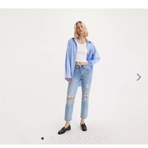 LEVI WEDGIE STRAIGHT FIT WOMEN'S JEANS